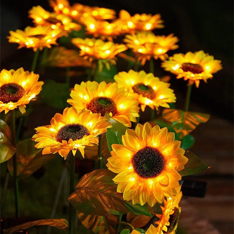 Solar Zonnebloem Tuinverlichting