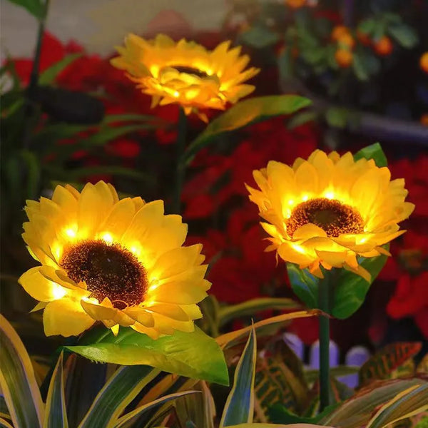 Zonnebloem Solar tuinlichten