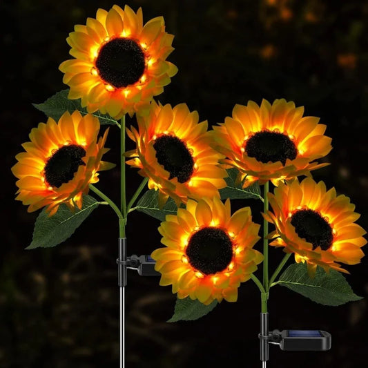 Solar Zonnebloem Tuinverlichting