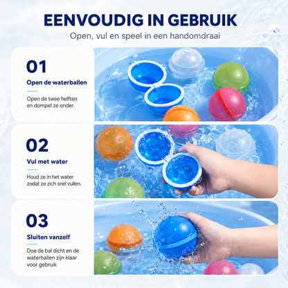 Herbruikbare Waterballonnen