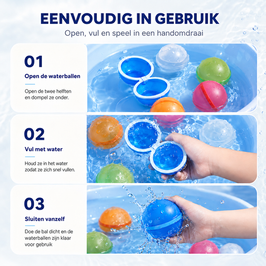Herbruikbare Waterballonnen