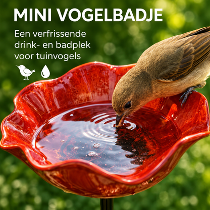 Bloemvormig Vogelbadje