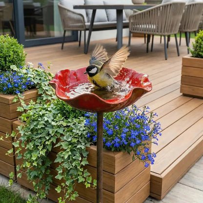Bloemvormig Vogelbadje